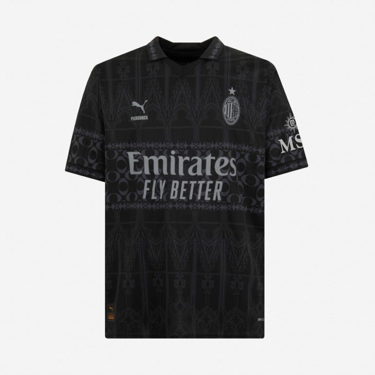 AC Milan Fourth Kit 23/24 - Black - Footballkitroom