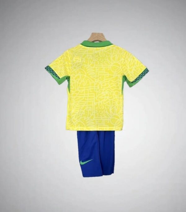 Brazil Home 2024 kids kit - Image 2