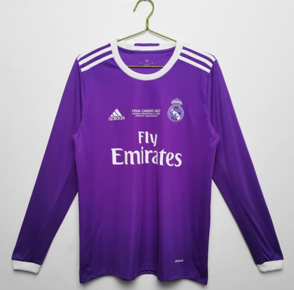 Real Madrid 2017 UCL final - Full Sleeve Retro