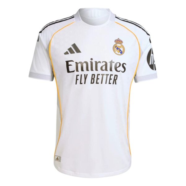 Real Madrid Home 25/26 (Authentic Fit)