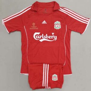 Liverpool 2006/07 Retro Home with Shorts
