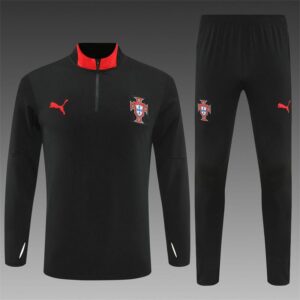 Portugal black training suit