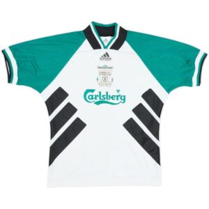 Liverpool 1993-95 Away Retro Kit with shorts